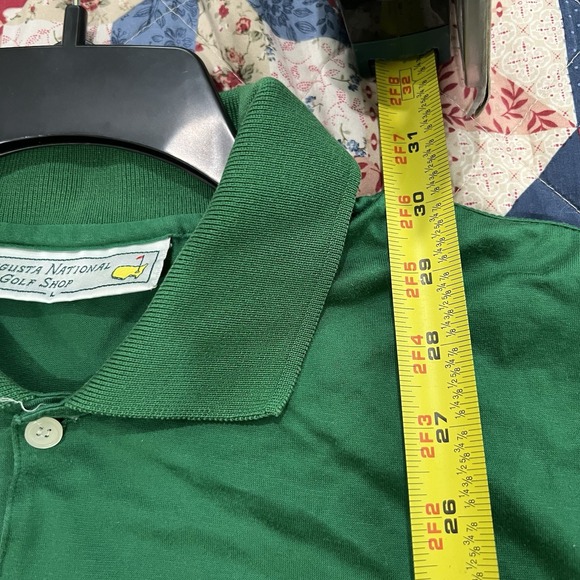 Vintage Masters Polo Shirt Mens XL Green Cotton Augusta National Golf Shop - Picture 7 of 7